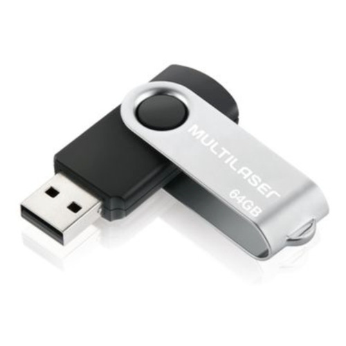 Pendrive Multilaser - Twist 64gb - Usb