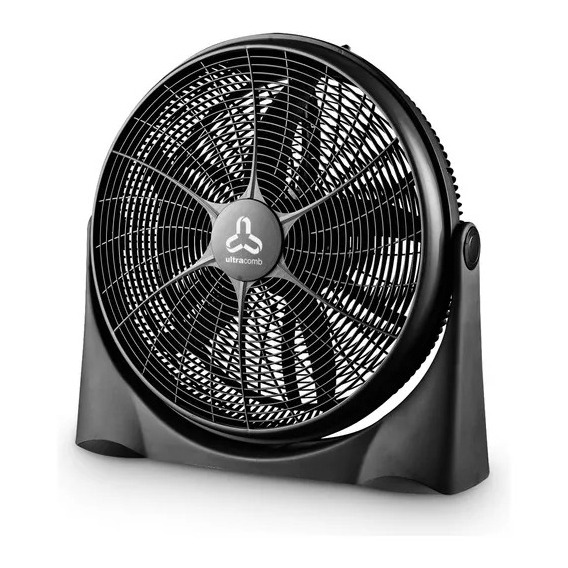 Ventilador Turbo De 20 Ultracomb Vt-4803 Negro Plástico Cantidad de aspas 5 Diámetro 20