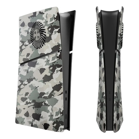 Tapa Para Ps5 Slim Digital Carcasa Camuflaje Camuflado Camo