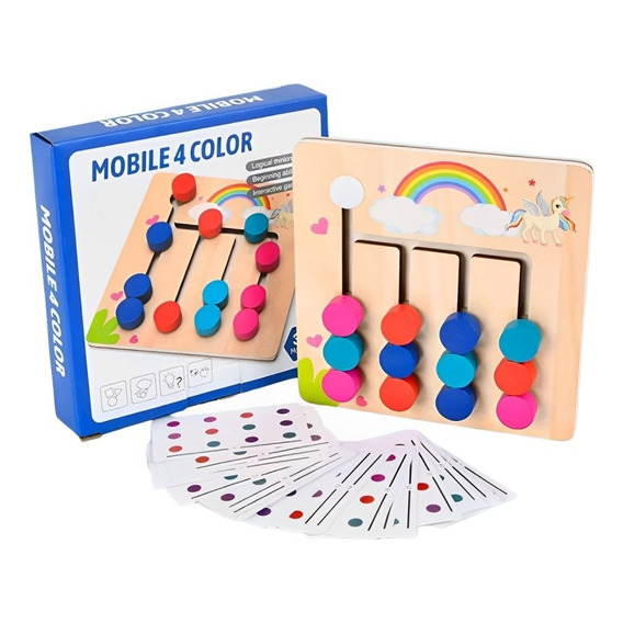 Juguete De Madera Rompecabezas Puzzles Montessori Niños