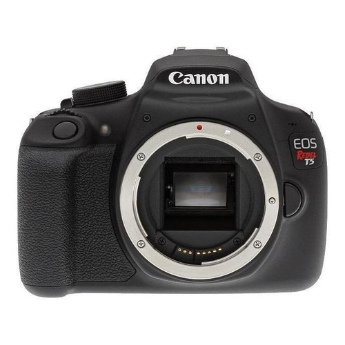  Canon EOS Rebel T5 1200D DSLR color  negro