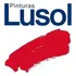 Pintura P/piso Lusol 1litros Color Capuccino Capuccino Satinado