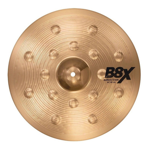 Platillo Sabian B8x 416bcx 16 Pulgadas Ballistic Crash