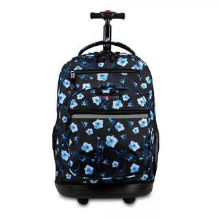 Mochila Con Carro Portanotebook J-world Sundance Color Night Bloom