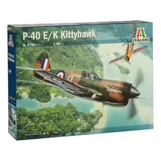 P-40 E/k Kittyhawk 1/48 Kit Para Montar Italeri 2795