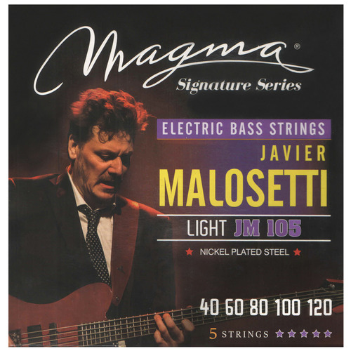 Cuerdas Para Bajo Eléctrico Magma Javier Jm105 - Malosetti