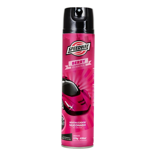 Silicona Para Auto Speedway Aerosol X 420 Cc Berry