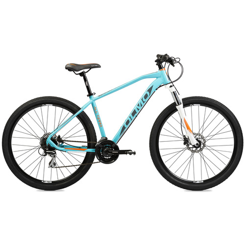 Mountain bike Olmo All Terra Attack R29 18" 24v frenos de disco hidráulico cambios Shimano Acera 360 color celeste  