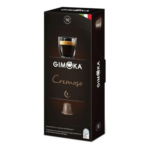 Café intenso en cápsula Gimoka