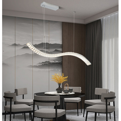 Colgante Led Cristal Alta Calidad G44 Control Remoto Tz
