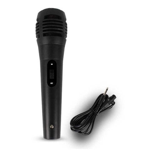 Microfono Dinamico Profesional Ys-102 Cable 8623a Color Negro