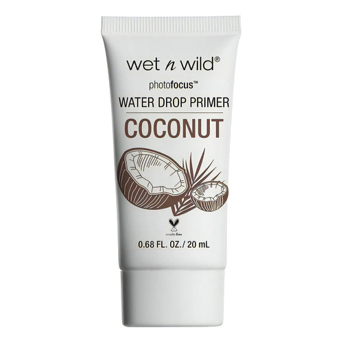 Wet N Wild Primer Para Maquillaje Rostro Todo Tipo De Piel Aroma Coco