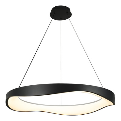 Colgante Led 150w Cct Ø62cm Negro Mks - Negro