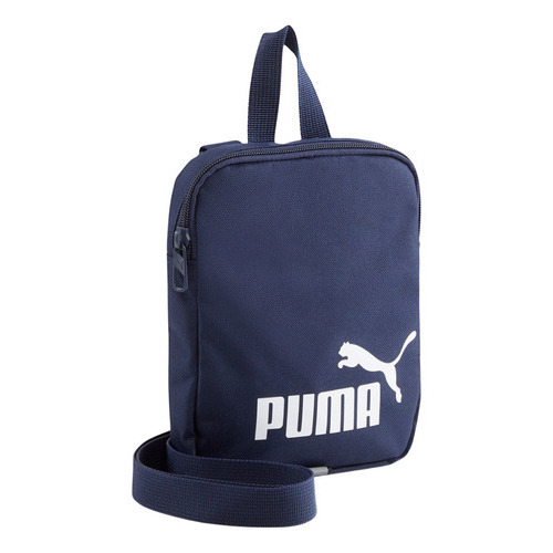 Mariconera Puma Phase Deportiva Para Hombre Bandolera Color Azul Marino