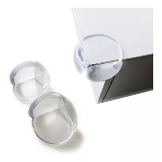 20pcs. Protetor De Quinas E Cantos De Silicone C/ Adesivo Cor Transparente