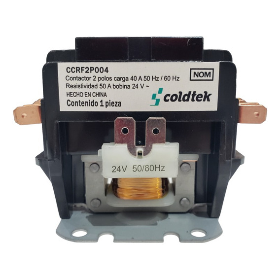 Contactor 2 Polos 24v 40 Amp Refrigeracion Aire Acondicionad