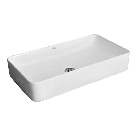 Bacha Baño Ferrum Country Baja Ii Lk390 Lavatorio Apoyo Color Blanco