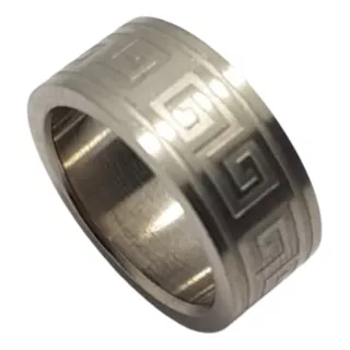 Anillo Acero Quirúrgico Para Hombre Estilo Griego Romminox