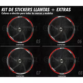 Stickers Para Llantas Todos Los Colores Honda Twister 125