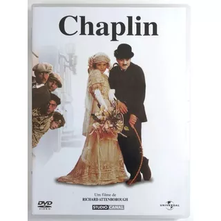 Dvd Chaplin (1992) - Robert Downey Jr. - Lacrado Novo