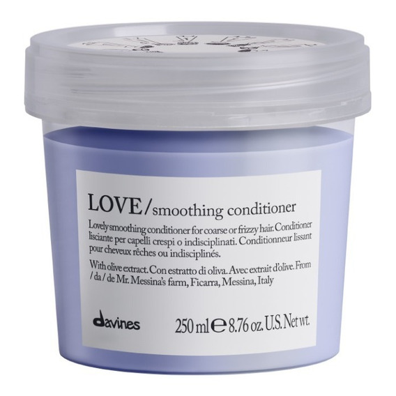 Acondicionador Davines Love Smoothing Anti Frizz  250 Ml