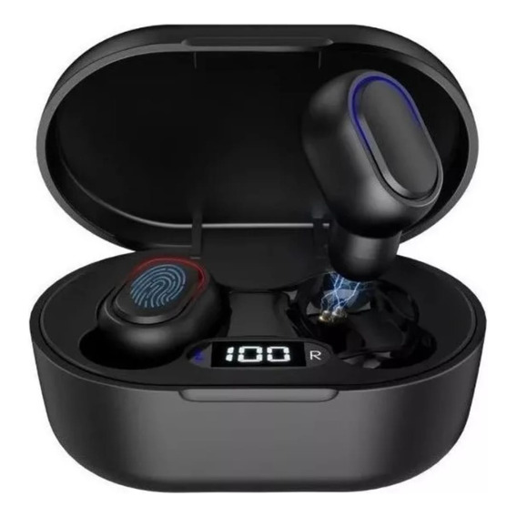 Audífonos in-ear inalámbricos 1Hora AUT114 Negro Bluetooth