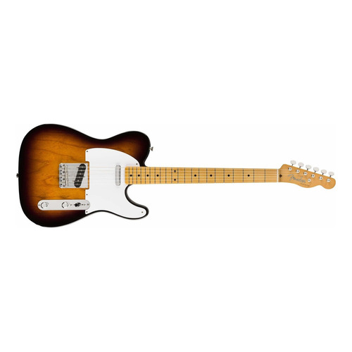 Guitarra eléctrica Fender Vintera '50s Telecaster de aliso 2-color sunburst brillante con diapasón de arce