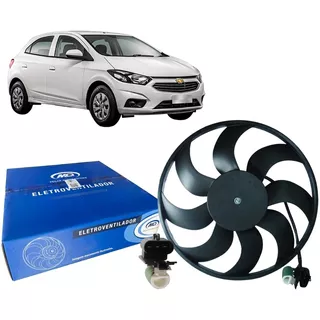 Eletroventilador Ventoinha Onix Ltz 1.4 8v 2014 2015 Com Ar