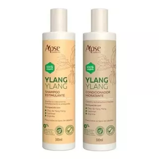  Kit Shampoo E Condicionador Estimulante Ylang Ylang - Apse