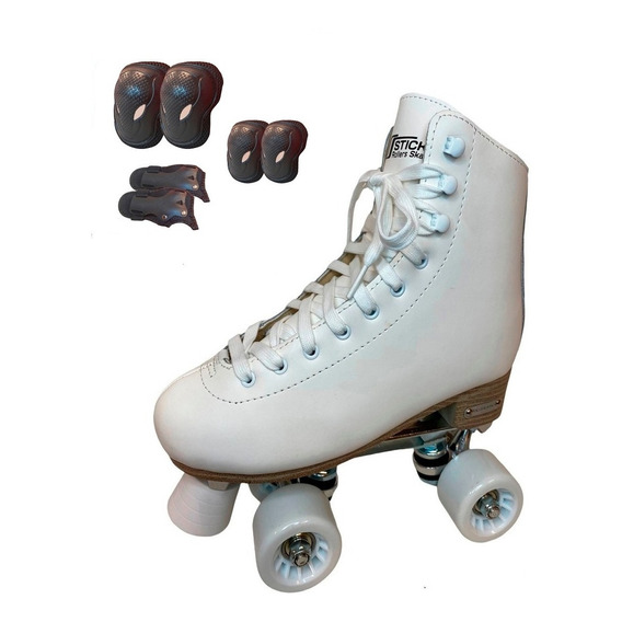 Patines Artísticos 100% Cuero + Protecciones Y Envio Gratís