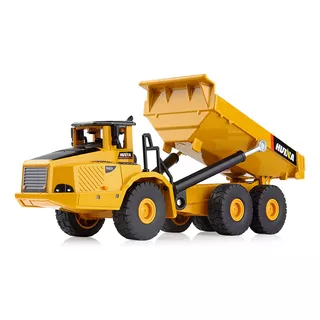 Brinquedos Maquinas Trator Escavadeira Caminhão Articulado Cor Caminhão Caçamba