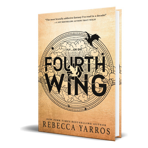 Fourth Wing Vol.1, De Rebecca Yarros. Editorial Entangled: Red Tower Books, Tapa Dura En Inglés, 2023