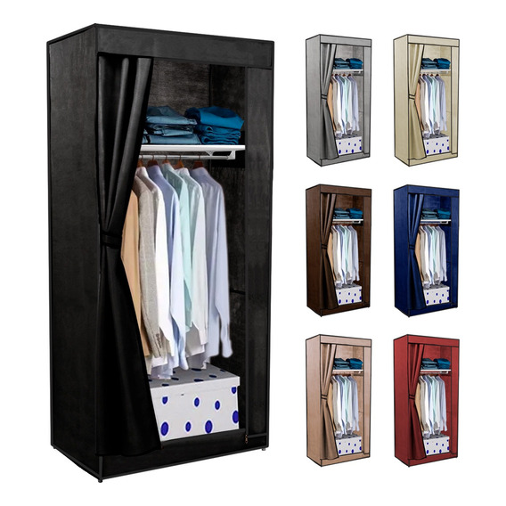 Closet Armable Organizador Rack Perchero Ropero Portatil 