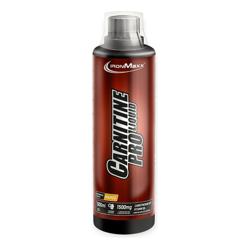 L-carnitina Alemana Carnitine Pro Liquid Ironmaxx - 500ml Sabor Mango
