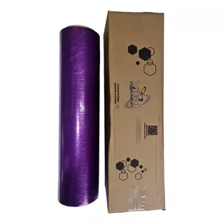 Bobina Stretch Manual 500mm X 025 3kgs Lilas Aderencia Top