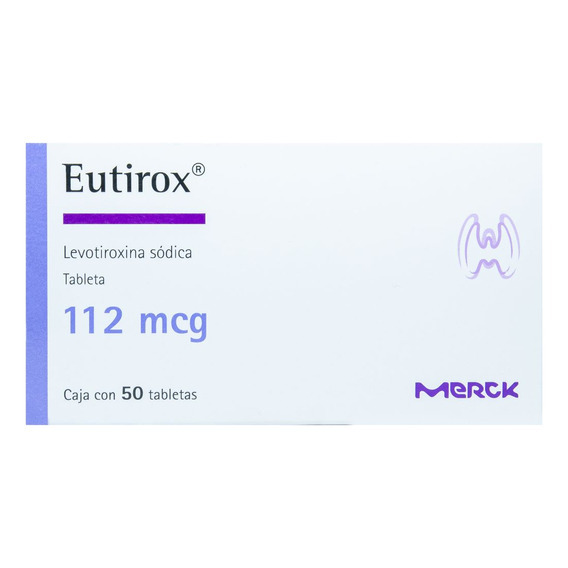 Eutirox 112 Mcg. 50 Tabletas