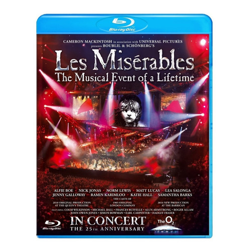 Los Miserables  El Evento Musical De Toda Una Vida - Blu Ray