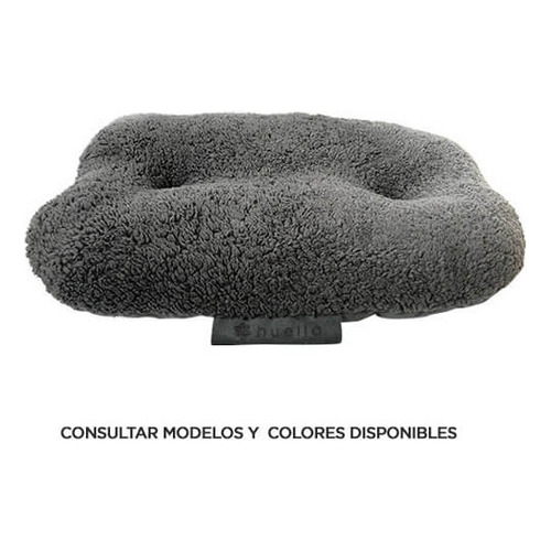 Cama Perro Colchon Corderito Oval (50x35x12cm) Gris