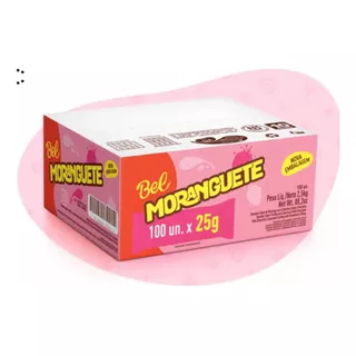 Chocolate Morango Bel Moranguete 100x25g