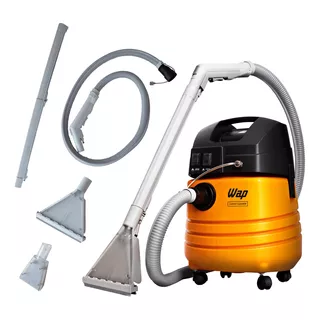 Extratora De Sujeira E Higienizadora Com Mangueira Para Detergente Wap Carpet Cleaner 25l 1600w 220v