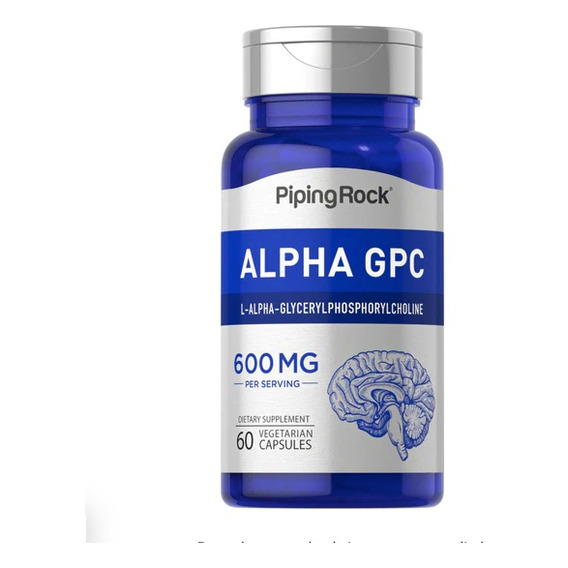 Alpha Gpc, 600 Mg, 60 Capsulas Veg - Unidad a $2057