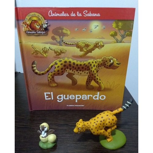 El Guepardo. Animales De La Sabana C/ Animales De Juguete