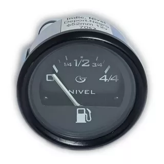 Reloj Nivel De Combustible Siap Universal Deportivo 52mm 12v