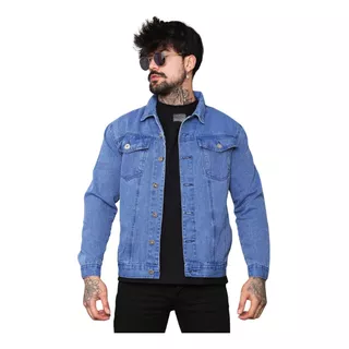 Jaqueta/masculina /jeans/azul Clara/oferta/envio Imediato