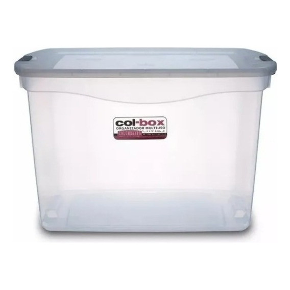 Colombraro 9419 Caja Plastica Organizador Apilable de 80lts 