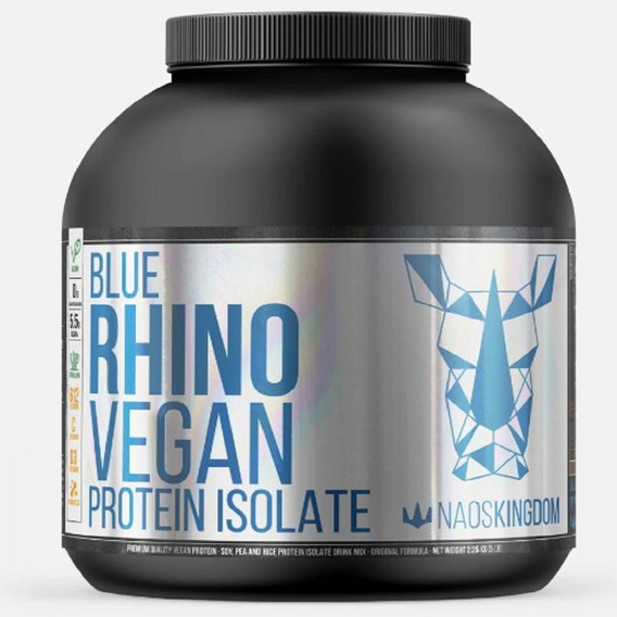Blue Rhino Vegan Protein Isolate 2,25kg 5 Lb Naos Kingdom