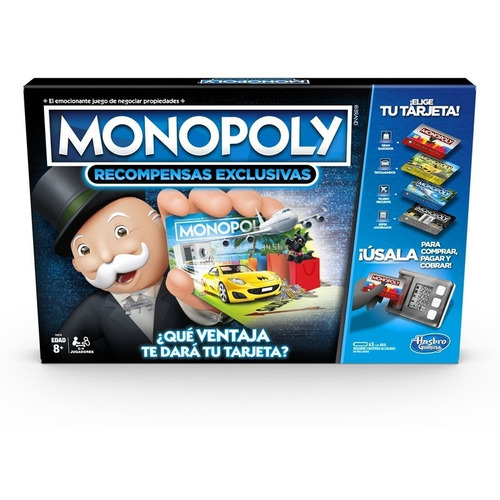 Monopoly Recompensas Exclusivas Juego De Mesa +8 Años