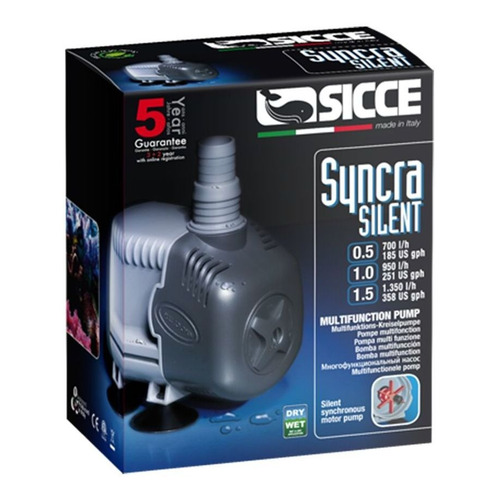 Sicce Syncra Silent 1.0 - Bomba De Agua Sumergible Italiana