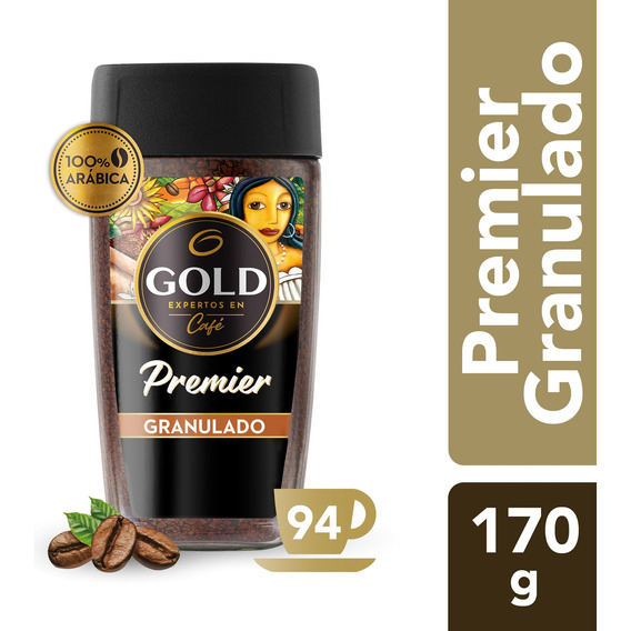 Cafe Gold Premier Granulado Frasco De 170g