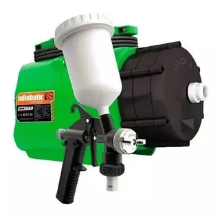 Equipo De Pintar Hvlp Pistola Adiabatic Ec3000 Por Gravedad